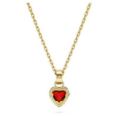 COLLIER SWAROVSKI STILLA COEUR ROUGE 
