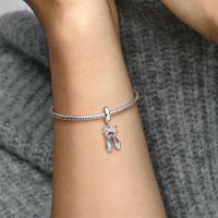 CHARM PANDORA CHAUSSON DE DANSE ROSE 