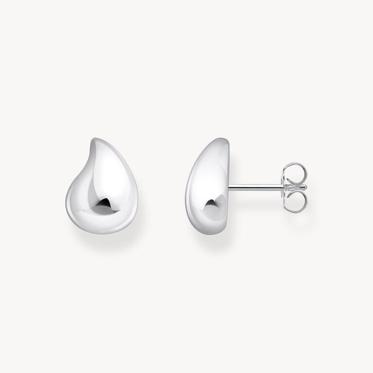 Clous d oreilles bold argent 