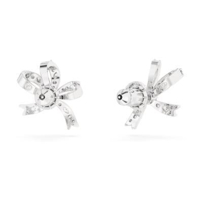 CLOUS D OREILLES SWAROVSKI VOLTA BLANC 