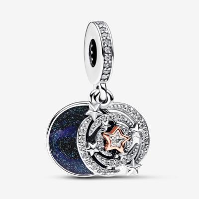 CHARM PANDORA DOUBLE ETOILES FILANTES 