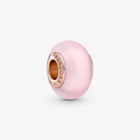 CHARM PANDORA VERRE DE MURANO ROSE MAT