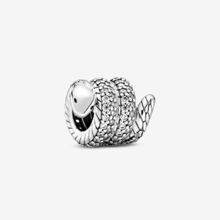 CHARM PANDORA SERPENT SCINTILLANT 