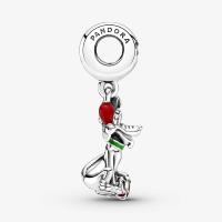 CHARM PANDORA DISNEY "PLUTO & CADEAU DE NOEL"