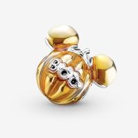 CHARM PANDORA CITROUILLE MICKEY MOUSE