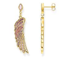 BOUCLES D'OREILLES THOMAS SABO COLIBRI MULTICOLORE