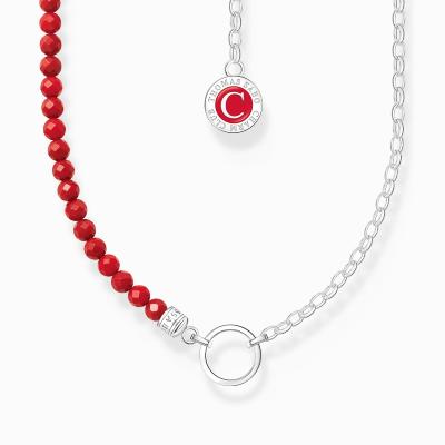 COLLIER THOMAS SABO CHARM CORAIL ROUGE IMITATION