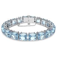 BRACELET SWAROVSKI MILLENIA TAILLE CARRE BLEU