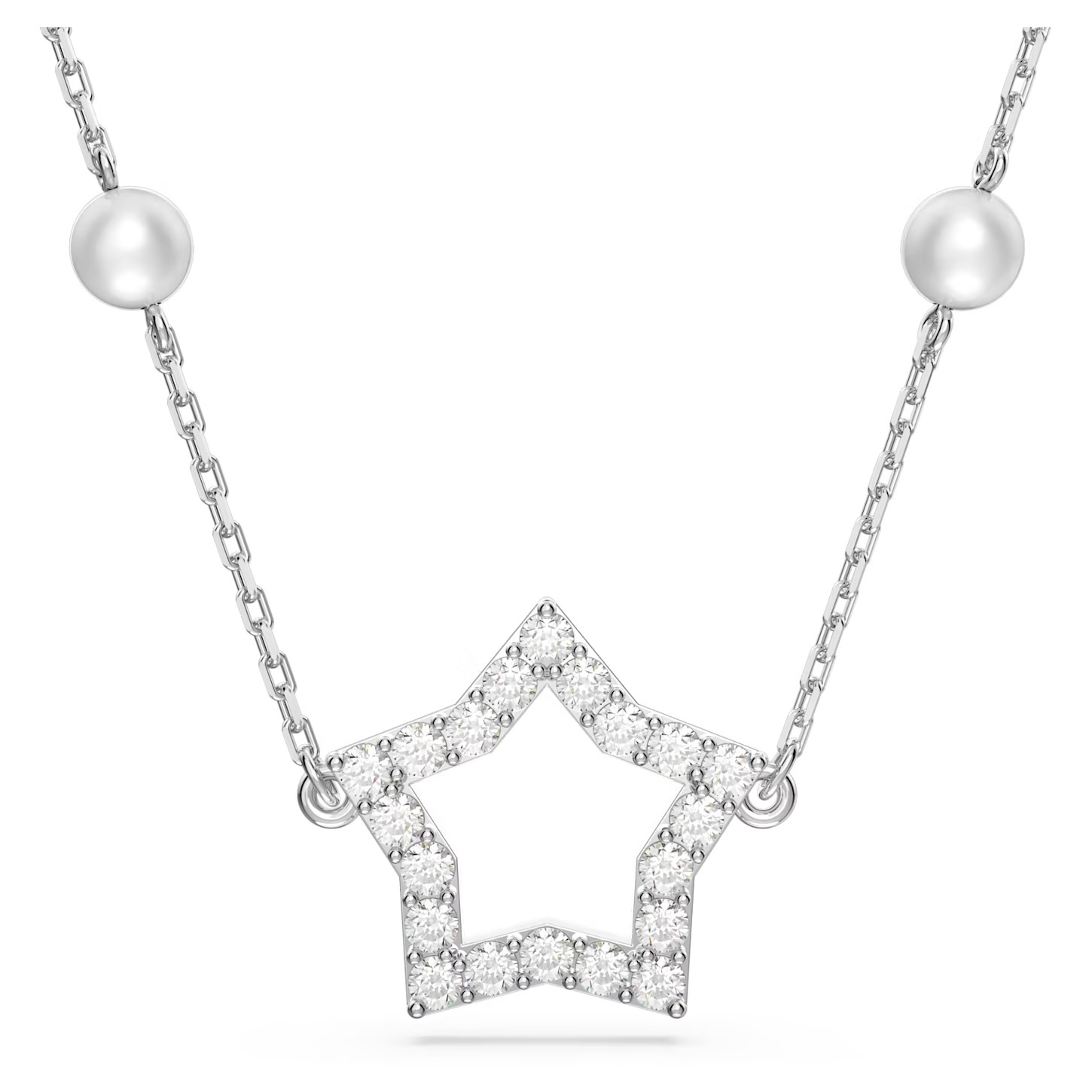 COLLIER STELLA PERLES CRISTAL 