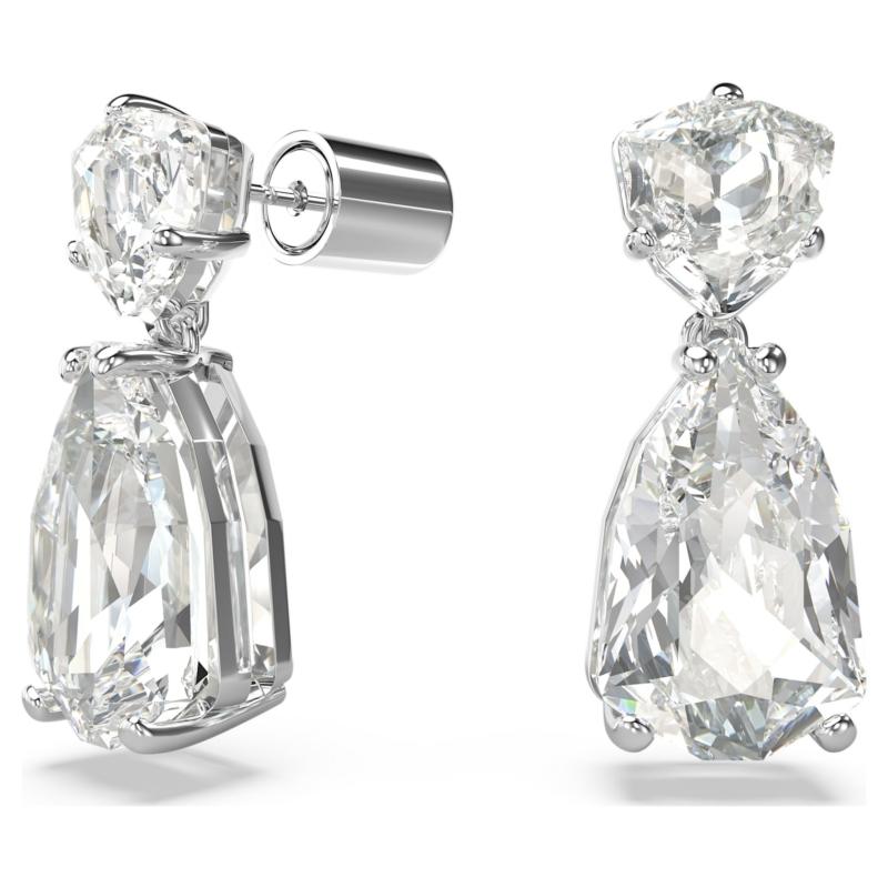 BOUCLES D OREILLES SWAROVSKI MESMERA BLANC 
