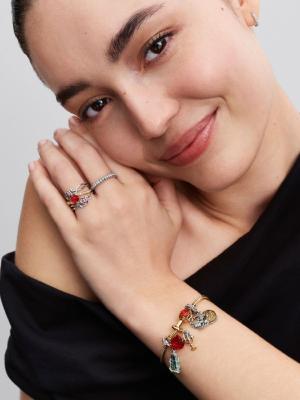 CHARM PANDORA DISNEY LA BELLE & LA BÊ TE LA ROSE ENCHANTEE&#127801; 