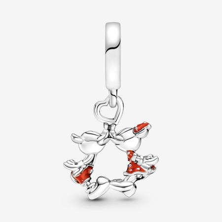 CHARM PANDORA DISNEY BAISER MICKEY MINNIE 