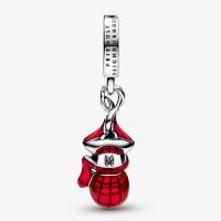 CHARM MARVEL PANDORA SPIDER-MAN EMAIL ROUGE 