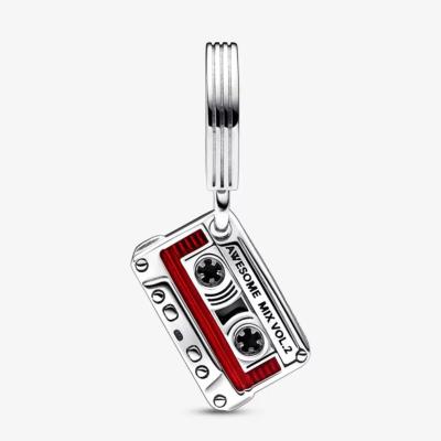 CHARM PANDORA MARVEL LES GARDIENS DE LA GALAXIE" LA CASSETTE &#128252; 