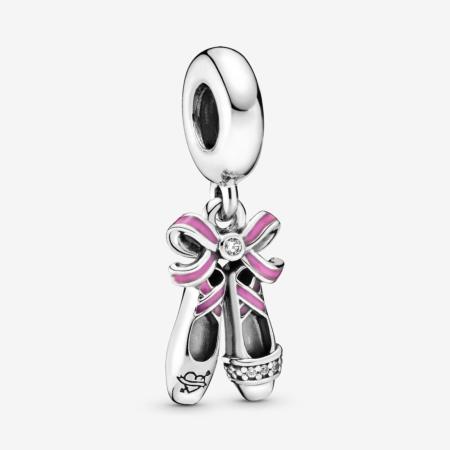 CHARM PANDORA CHAUSSON DE DANSE ROSE 