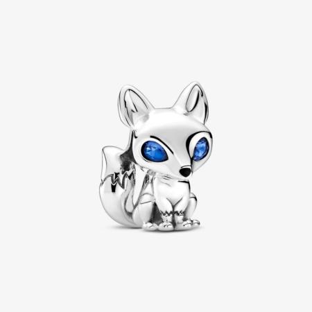 CHARM PANDORA RENARD AUX YEUX BLEUS
