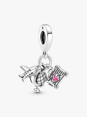CHARM PANDORA VOYAGE VALISE AVION 🌐 