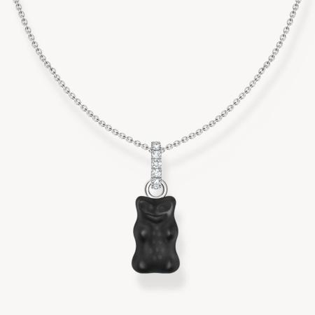 Collier Thomas Sabo Haribo ourson noir argent