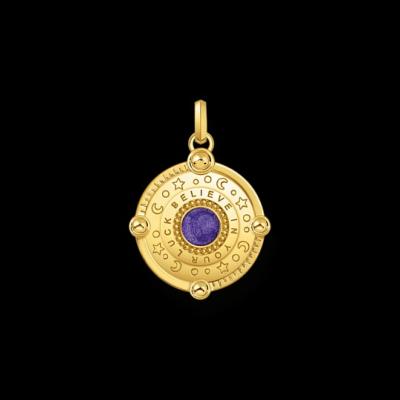 PENDENTIF THOMAS SABO TALISMAN EMAIL VIOLET 