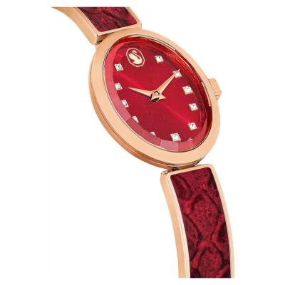 MONTRE SWAROVSKI CRISTAL ROCK ROUGE 