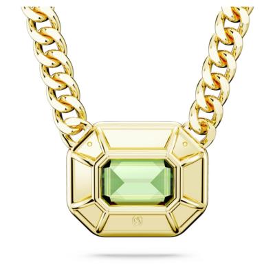 Collier Swarovski Millenia doré/vert 