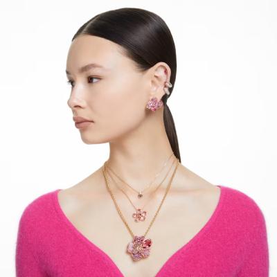 COLLIER SWAROVSKI STILLA COEUR ROUGE 