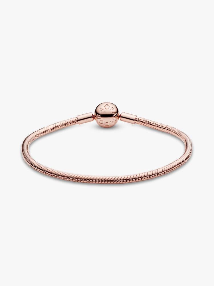 Bracelet Pandora charm métal rose 