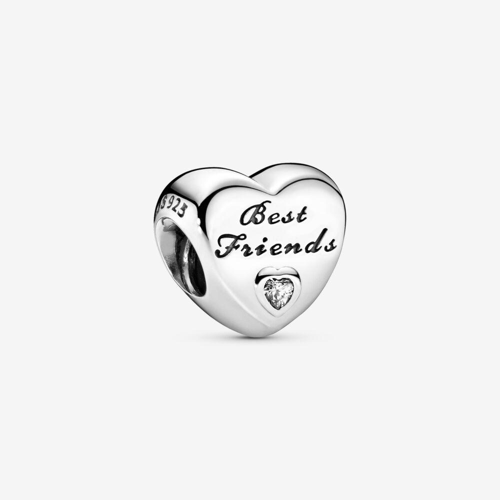 Charm Pandora Cœur Meilleures Amies