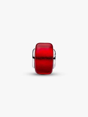 CHARM PANDORA EN VERRE DE MURANO ROUGE 