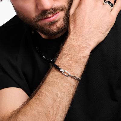 BRACELET THOMAS SABO BEADS ONYX NOIR 