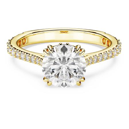 Bague Swarovski Stilla dorée 