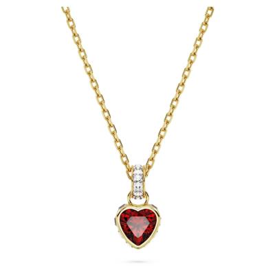 COLLIER SWAROVSKI STILLA COEUR ROUGE 