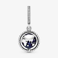 CHARM PANDORA "GLOBE TERRESTRE PIVOTANT" 