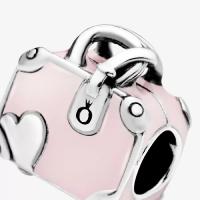 CHARM PANDORA VALISE ROSE 