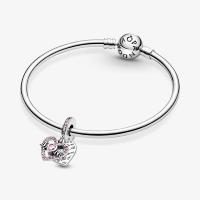 CHARM PANDORA COEUR MUM ROSE 