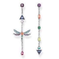 BOUCLES D'OREILLES  THOMAS SABO LIBELLULE