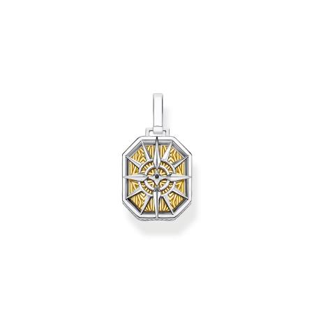 PENDENTIF THOMAS SABO BOUSSOLE OR 
