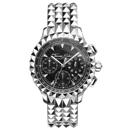 MONTRE THOMAS SABO REBEL CHRONOGRAPHE POINTE DIAMANT