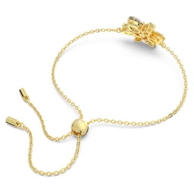 BRACELET SWAROVSKI GEMA FLEUR CRISTAL JAUNE
