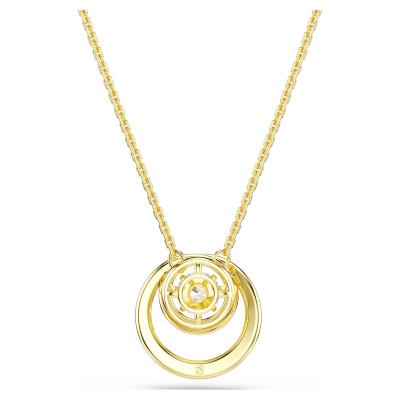 Collier Swarovski Hyperbola doré