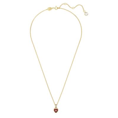 COLLIER SWAROVSKI STILLA COEUR ROUGE 