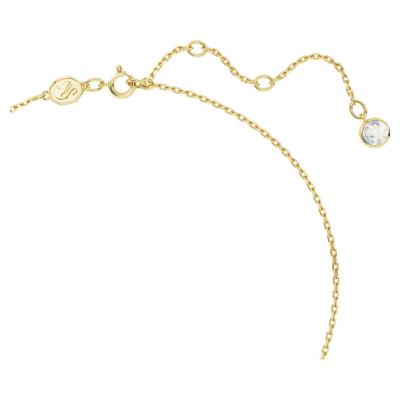 COLLIER SWAROVSKI STILLA CARRE TON OR 