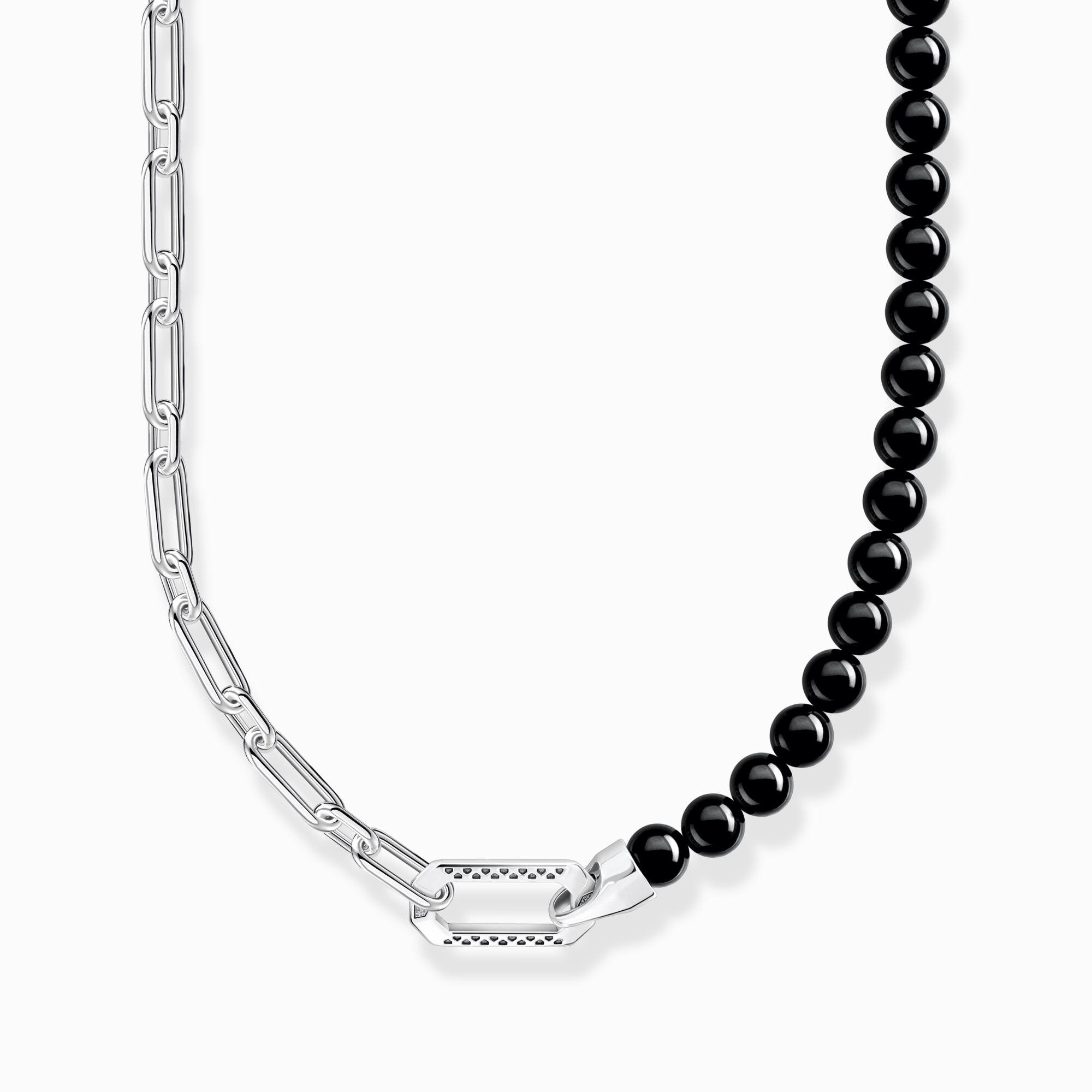 COLLIER THOMAS SABO BEAD ONYX NOIR