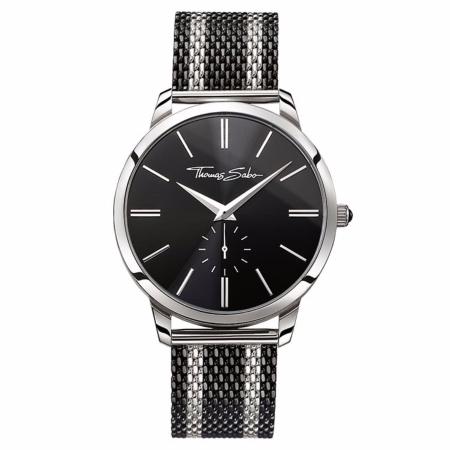 MONTRE THOMAS SABO MESH BICOLORE NOIR