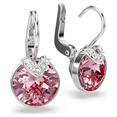 Boucles d'oreilles Swarovski Bella rose 
