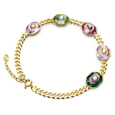 COLLIER SWAROVSKI CHROMA RAS DE COU 