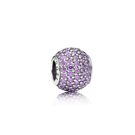 CHARM PANDORA "PAVE VIOLET"