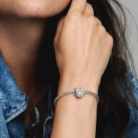 CHARM PANDORA COEUR MUM MARGUERITE 