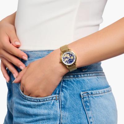 Montre Thomas Sabo dorée papillons