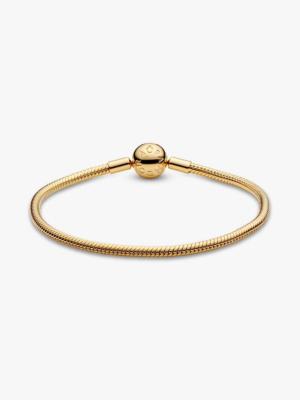 Bracelet Pandora métal doré à l or fin 14 carat